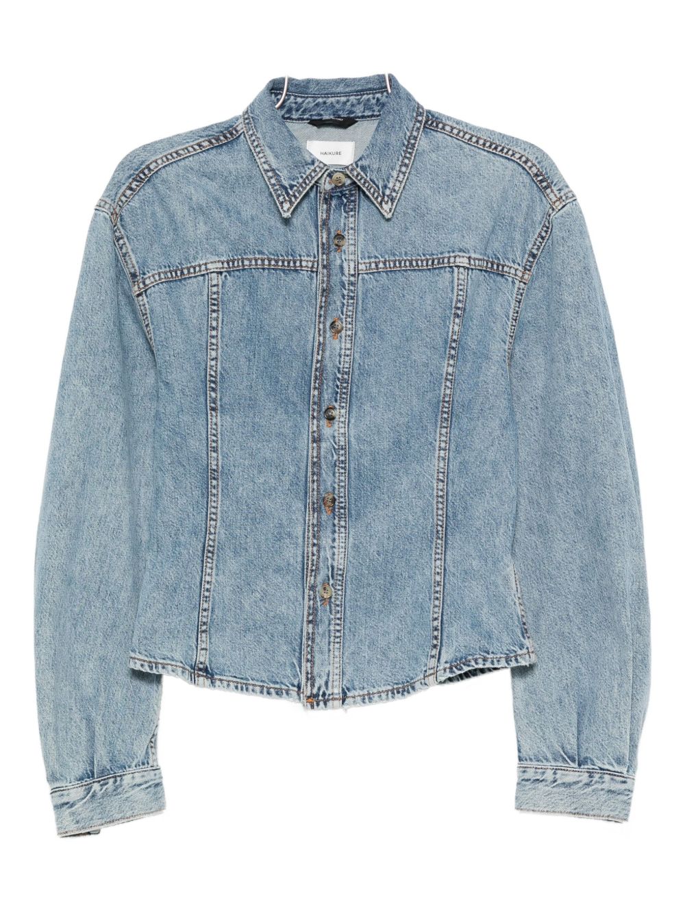 Button-up denim jacket - Blue