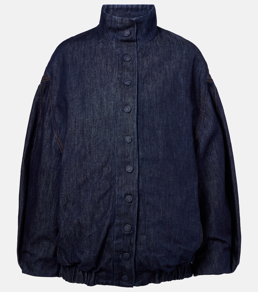 Oversized denim jacket