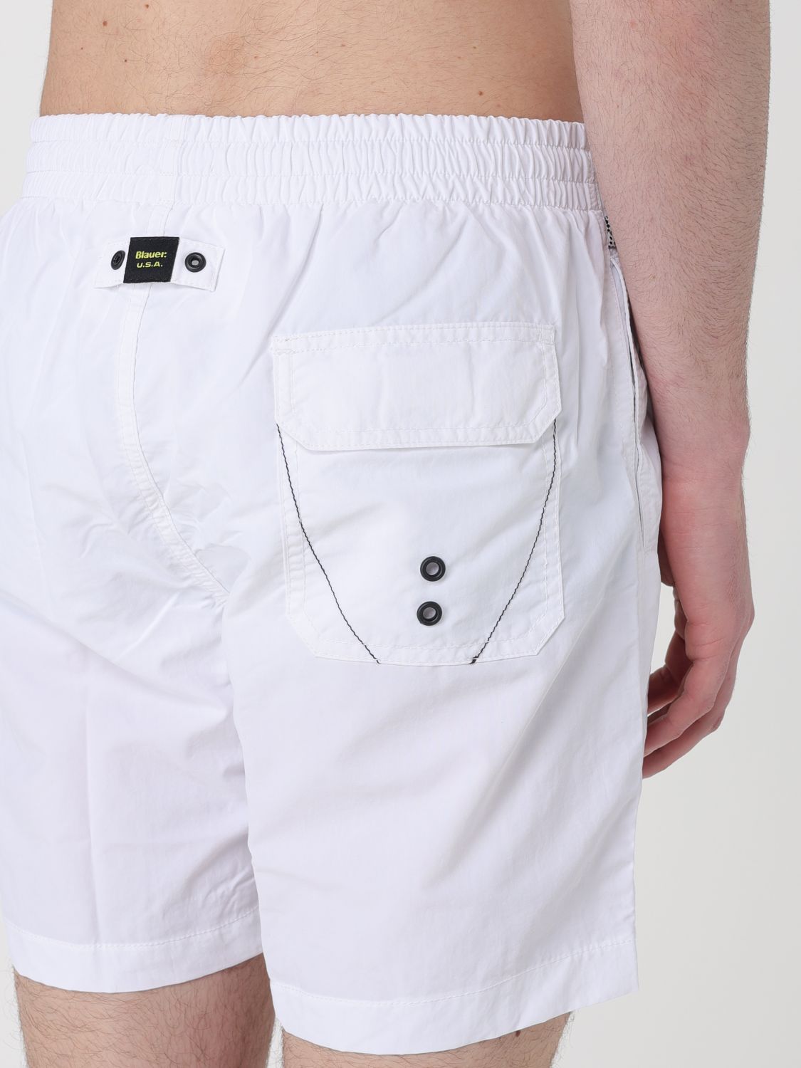 Swimsuit Men color White