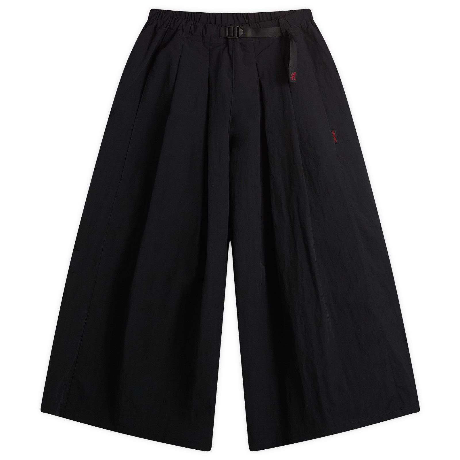 Women's Nylon Flare Pant in Black