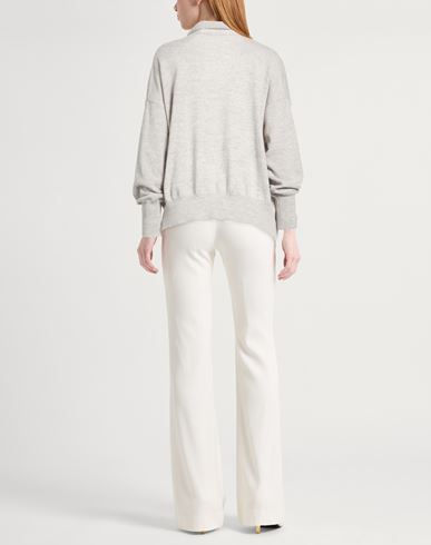 Woman Cardigan Light grey Size 8 Wool, Cashmere