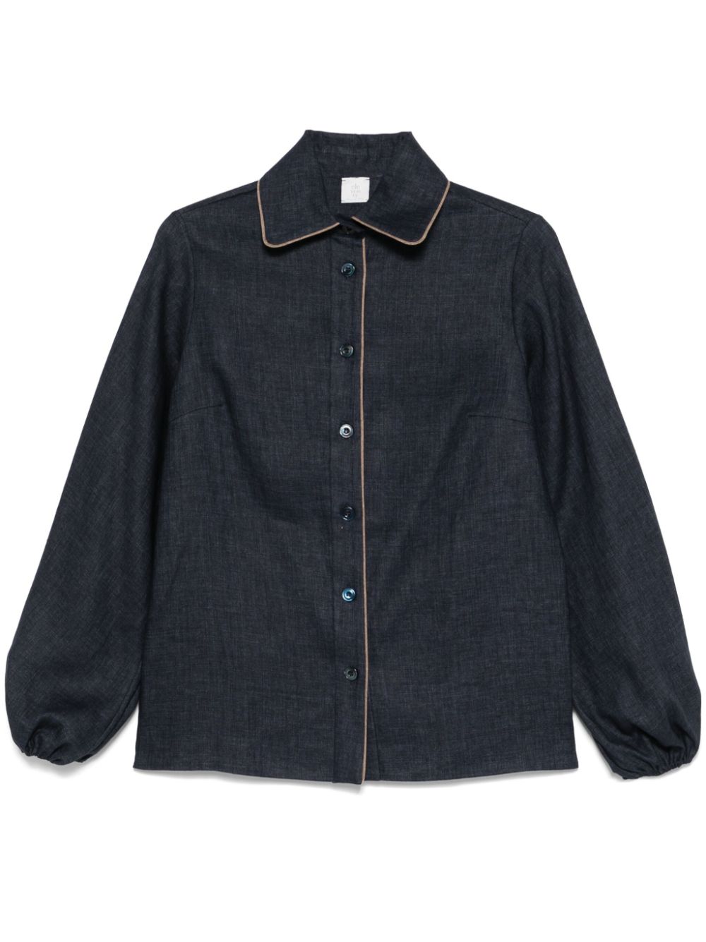 Linen Shirt — Navy