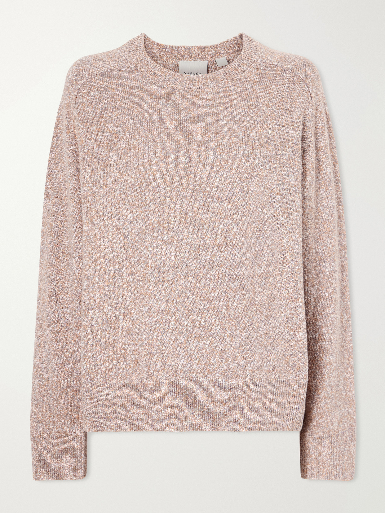 Organic Cotton And Linen-blend Sweater - Sand