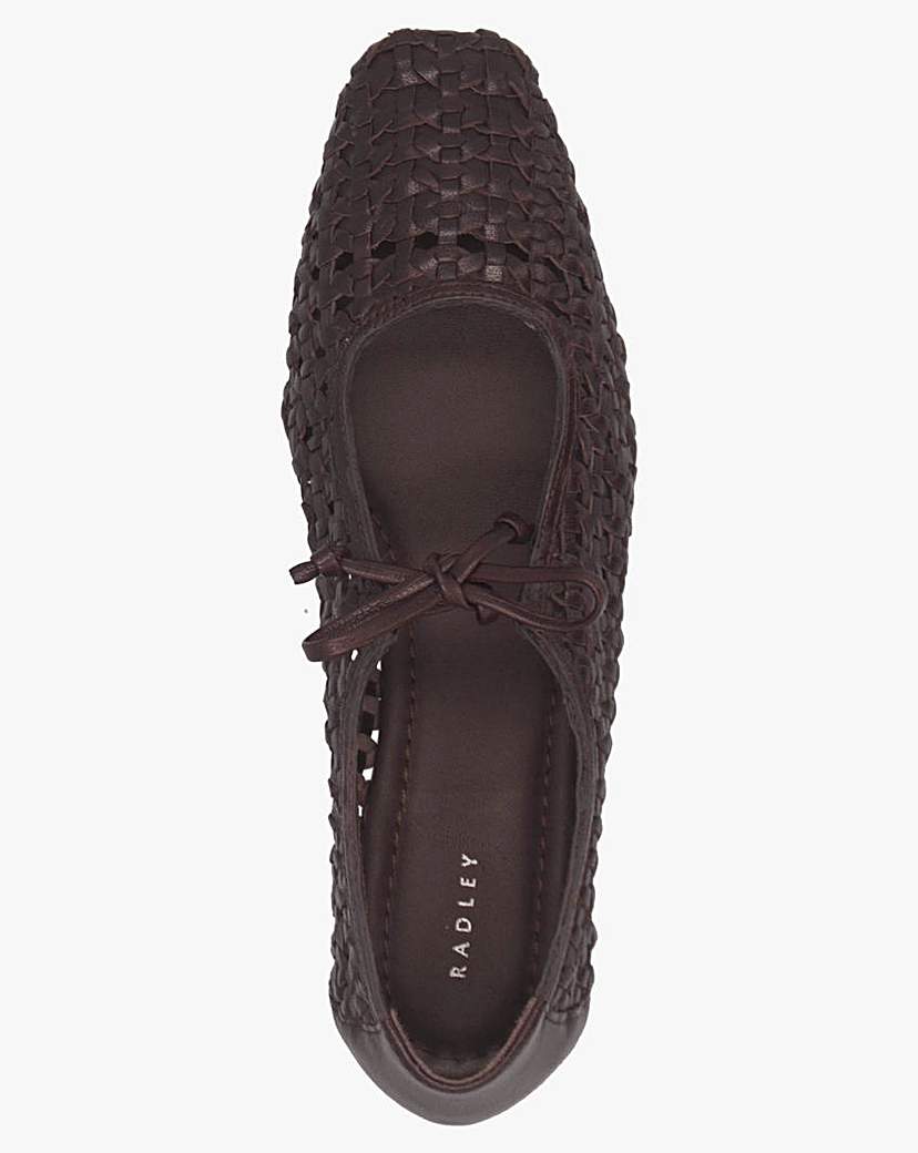 Radley The Camden Leather Ballet Pump
