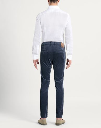 Man Pants Navy Size 29 Cotton, Modal, Elastane