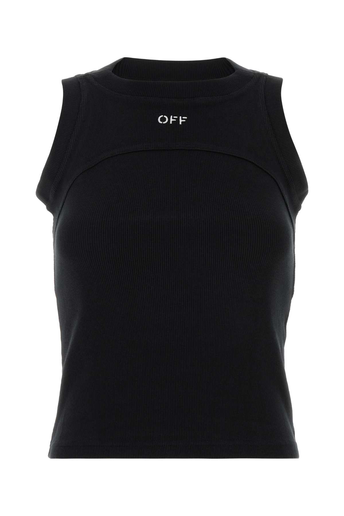 Stamp Tank Top — Black