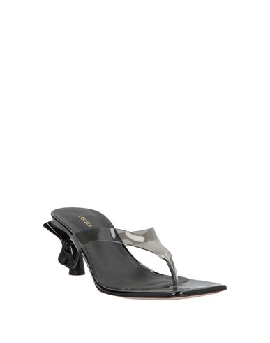 Le Silla Woman Thong sandal Grey Size 6 PVC