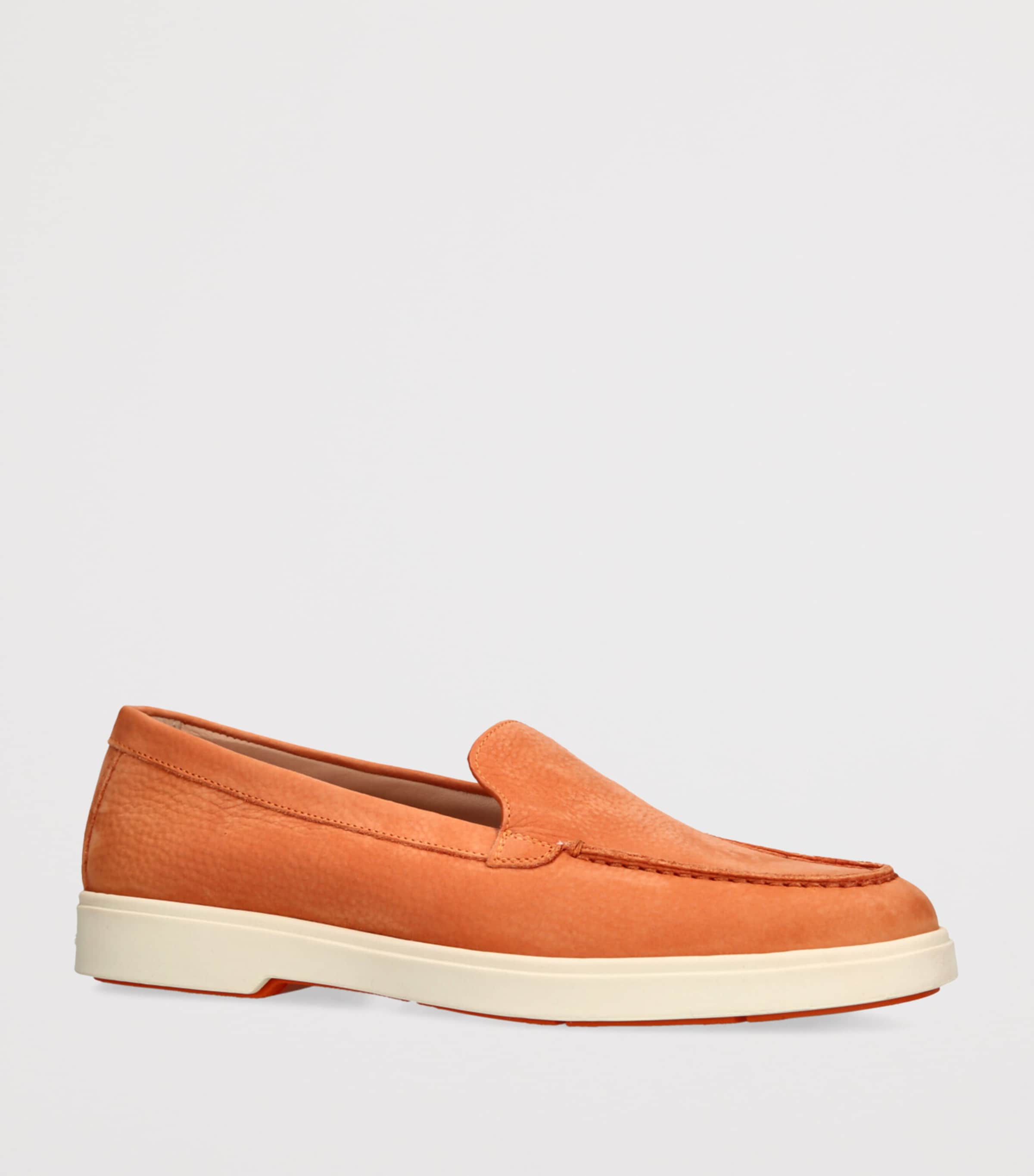 Santoni Suede Loafers