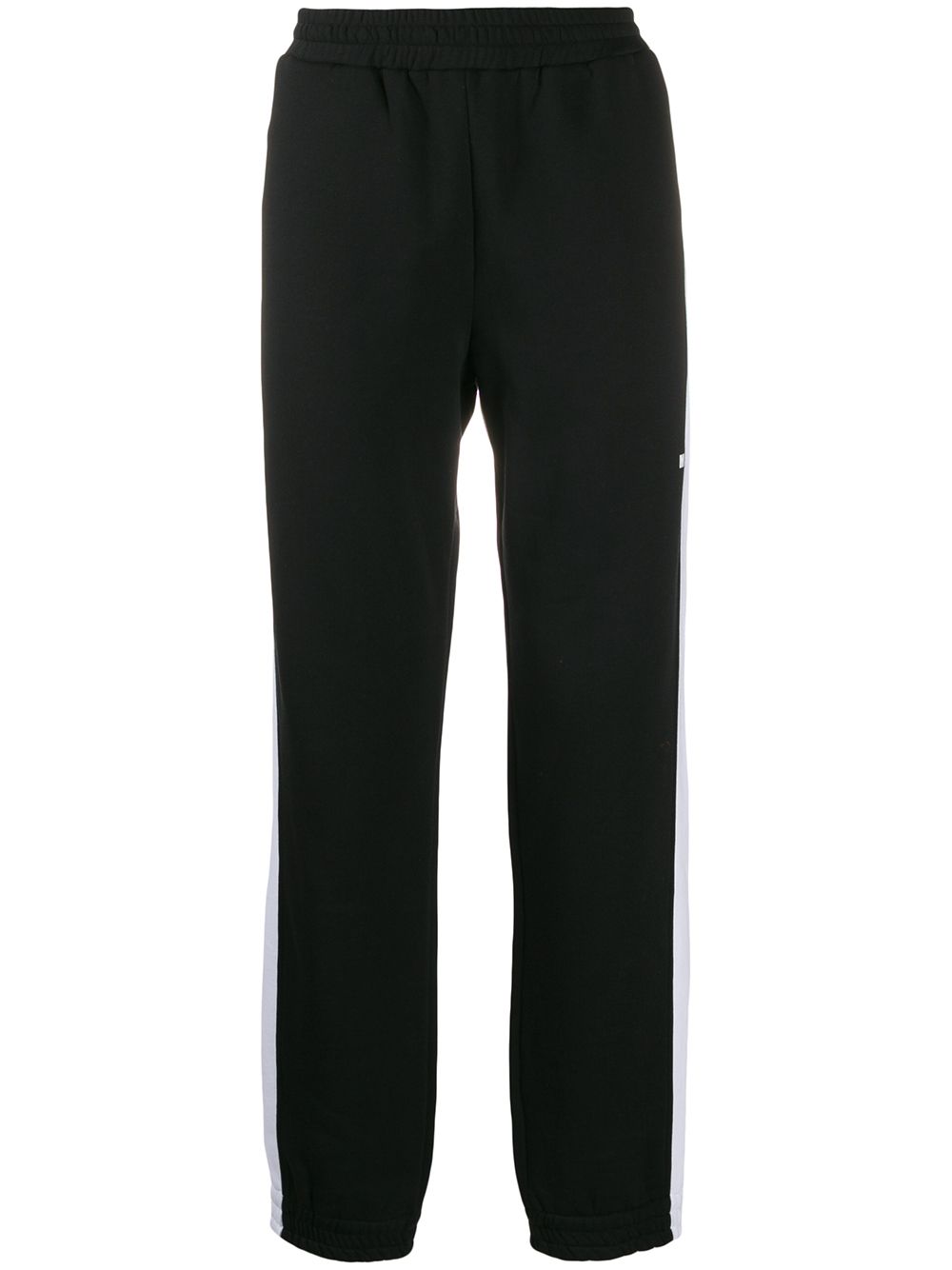 MSGM striped sweatpants - Black