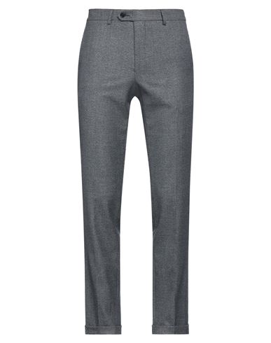 Man Pants Blue Size 36 Polyester, Cotton, Tencel, Elastane