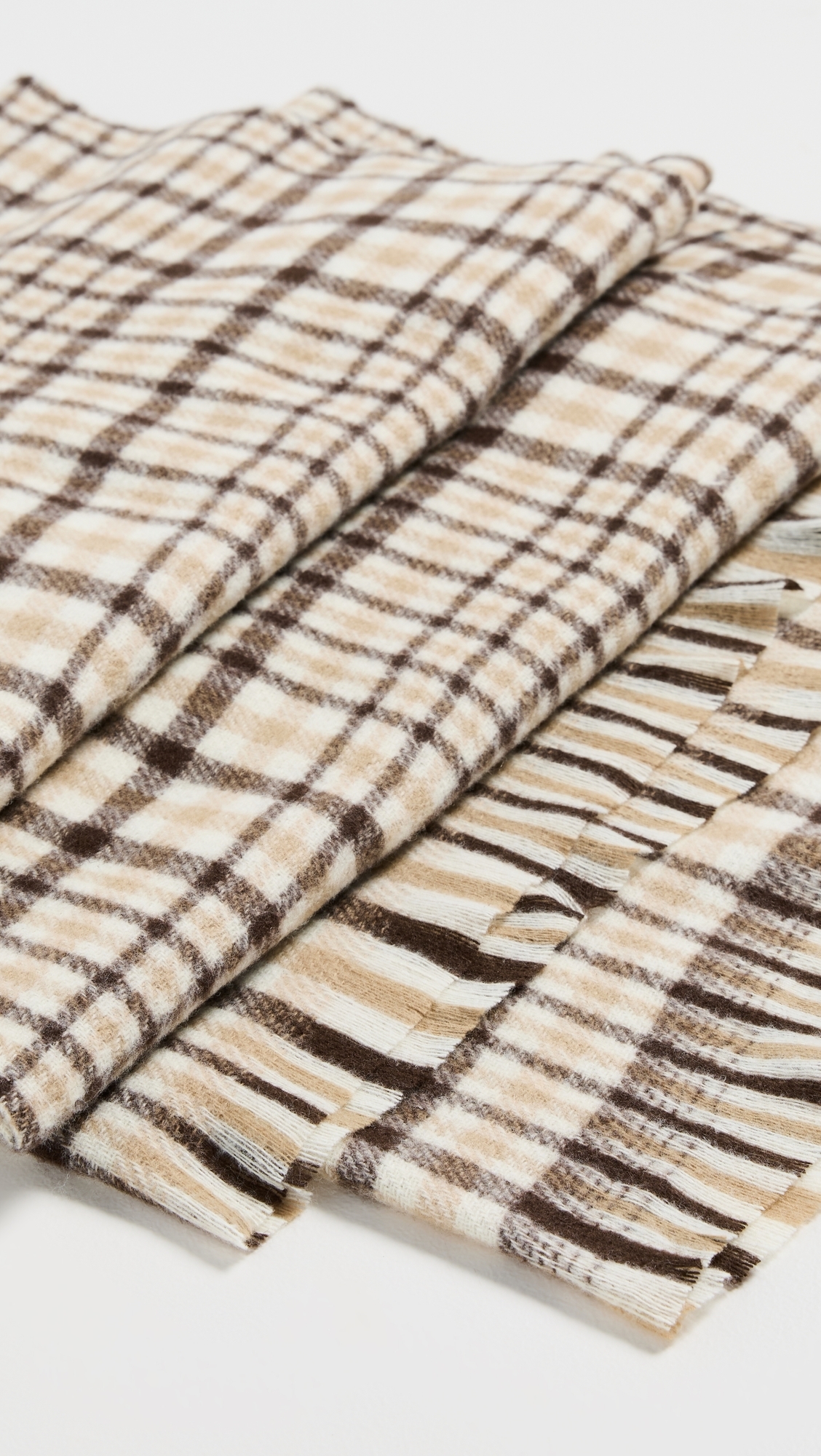 Beech Scarf Tan Combo One Size