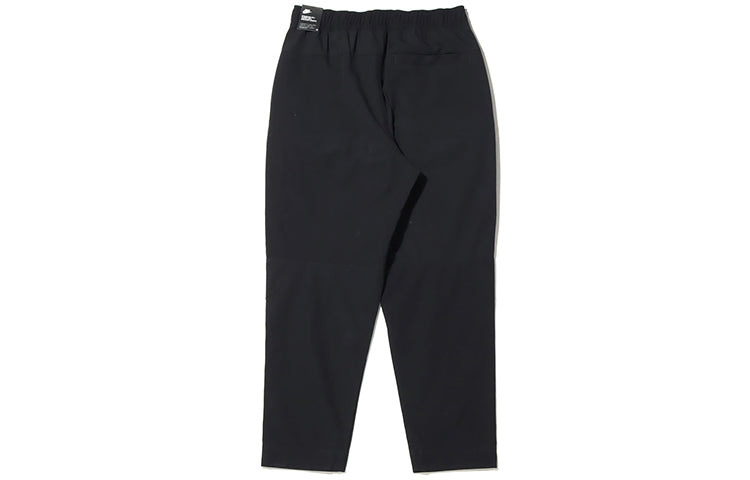 City Made Cargo Logo Casual Sports Long Pants Black