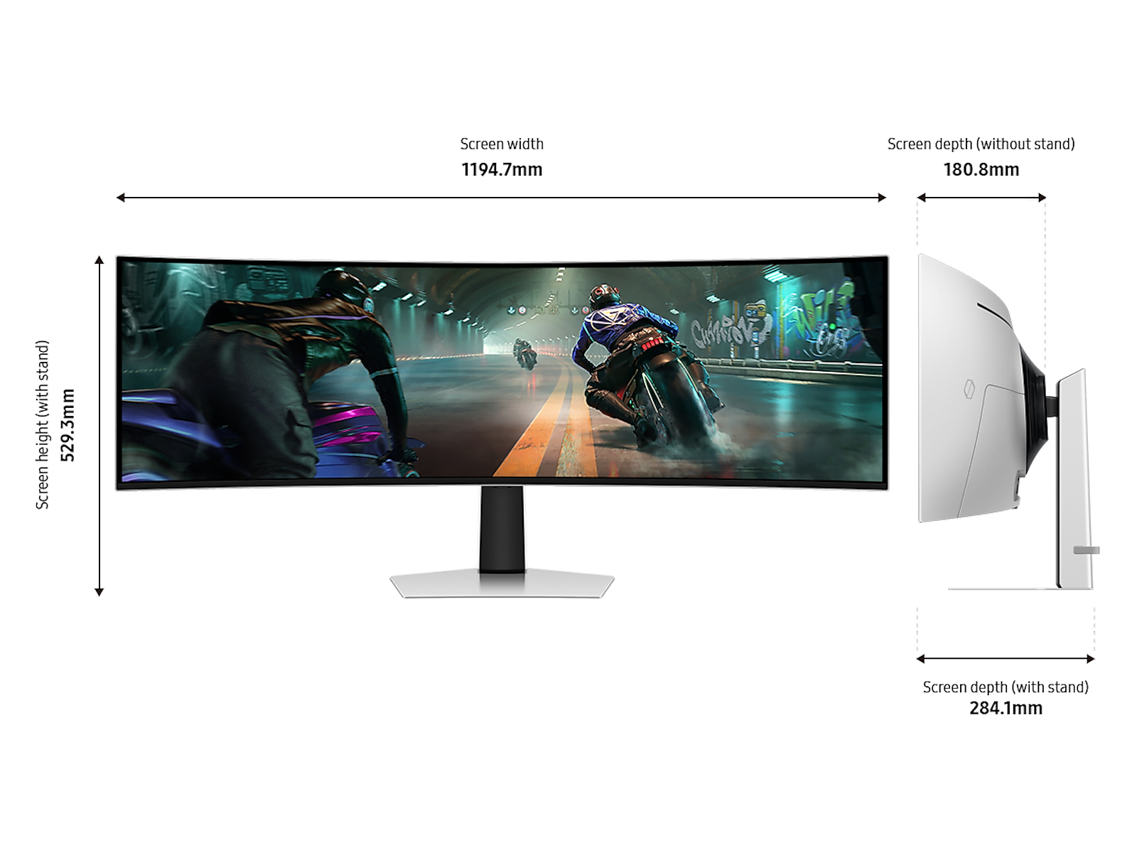 49" Odyssey OLED G9 (G91SD) Dual QHD 144Hz 0.03ms Curved Gaming Monitor(LS49DG910SNXZA)