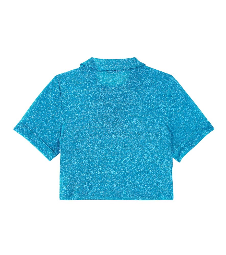 Oséree Kids OseMini Lumiére lamé top