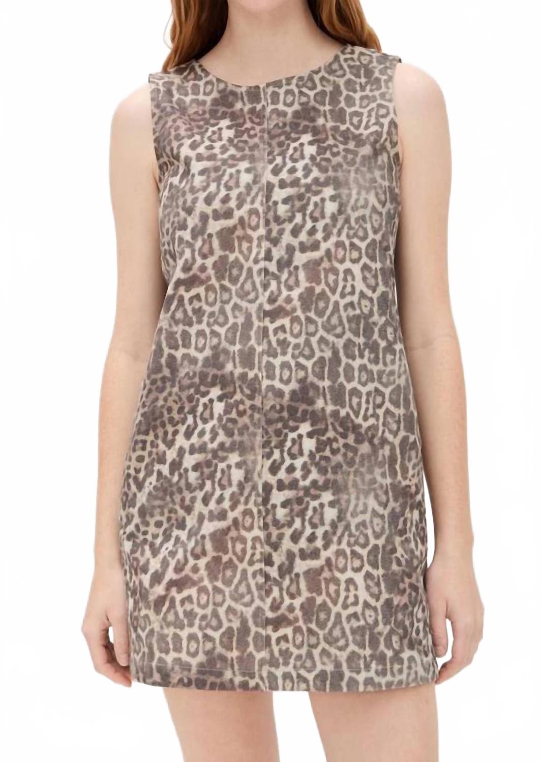 Ashley Mini Dress In Leopard