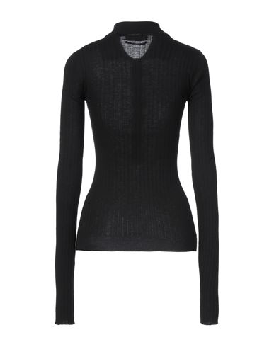 The Attico Woman Sweater Black Size 6 Cashmere