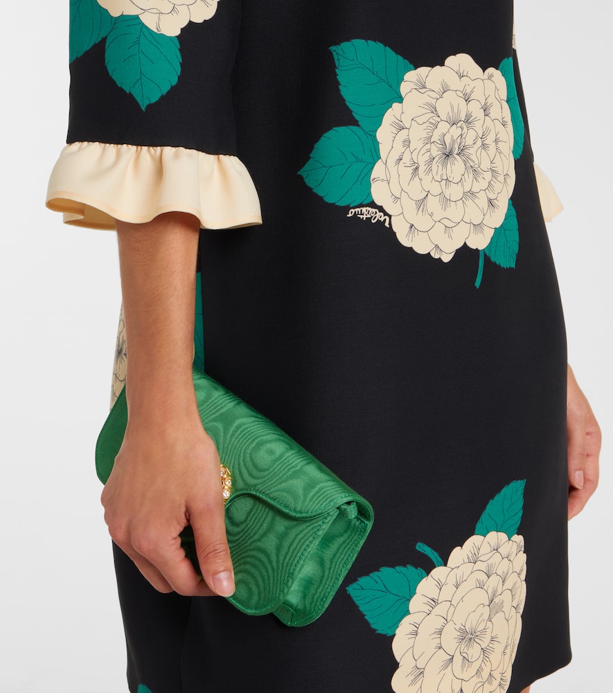 Crepe Couture floral minidress