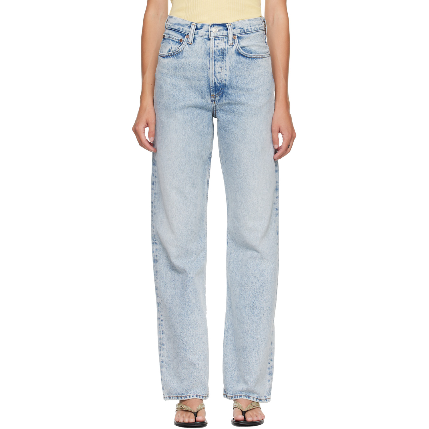 Blue Vintage Loose Jeans