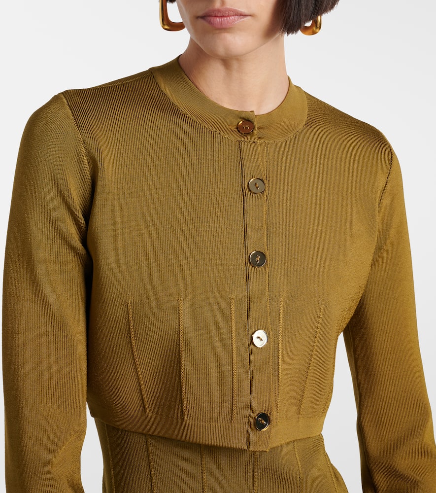 Atalanta cropped cardigan