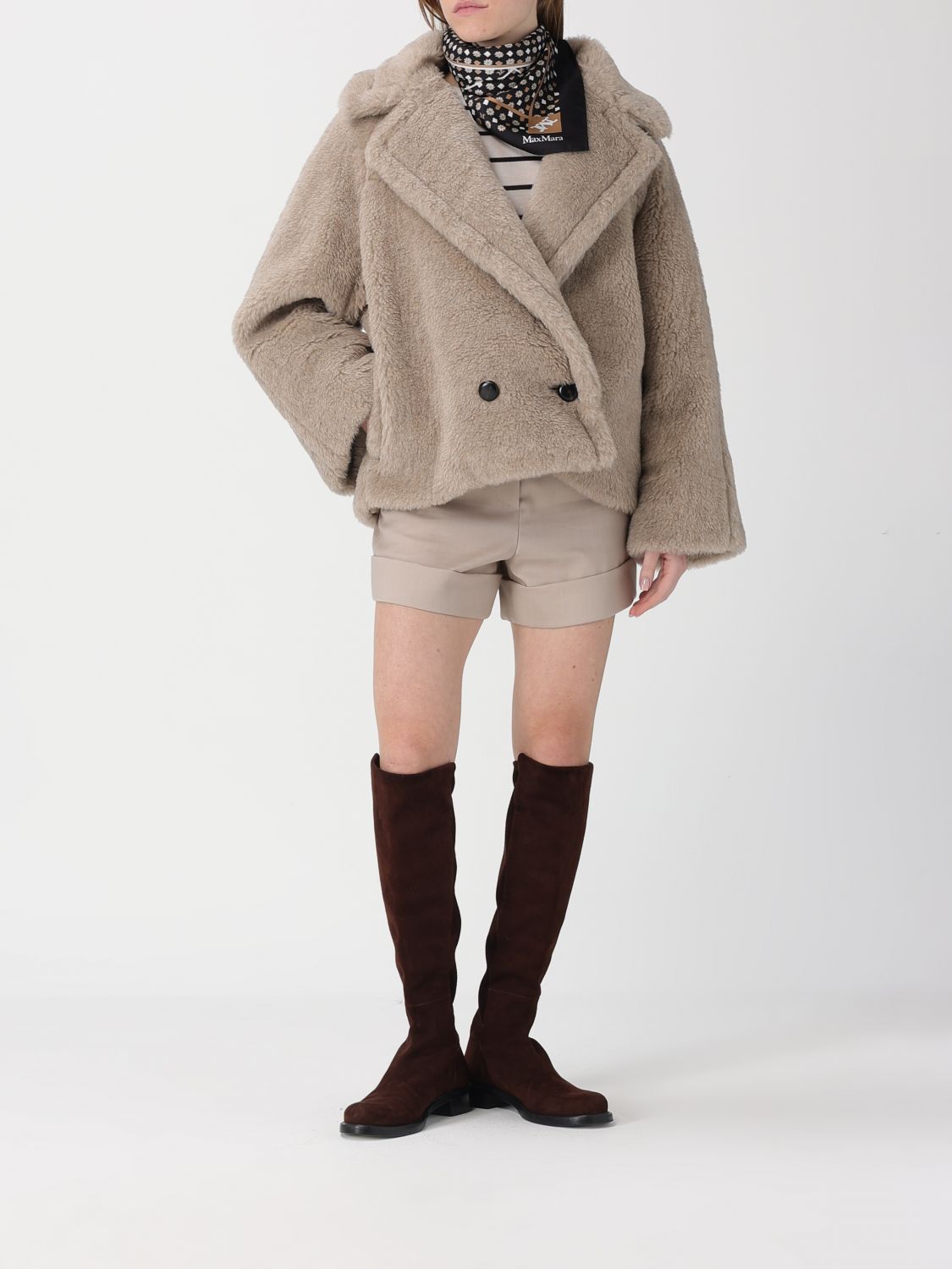 Jacket Woman color Sand