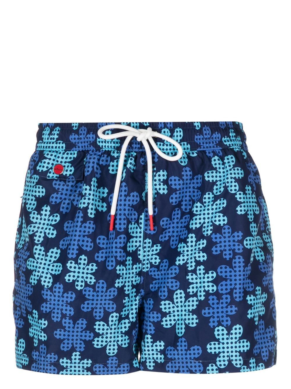 Logo-print swim shorts - Blue