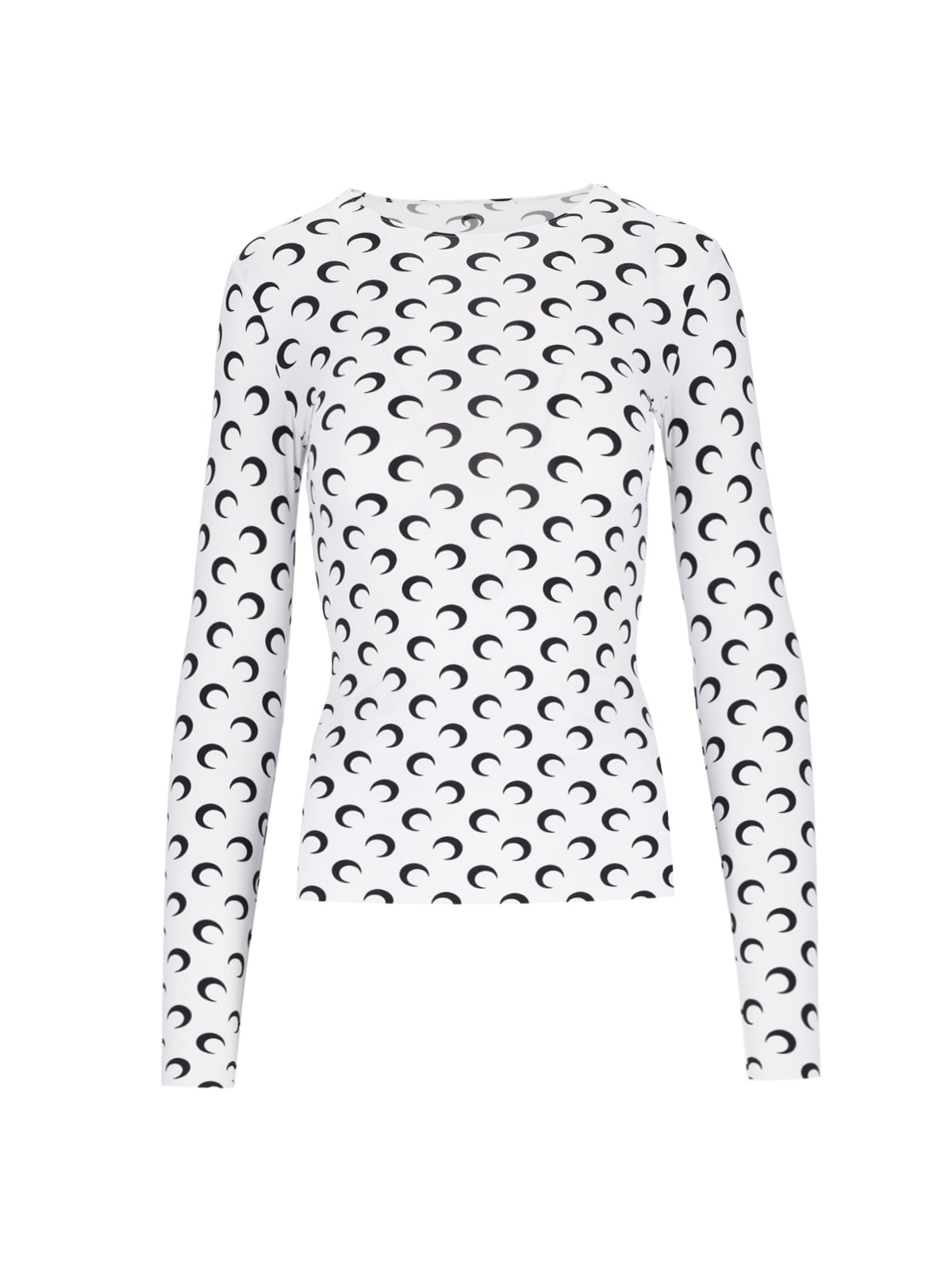 Moon Round Neckline Top