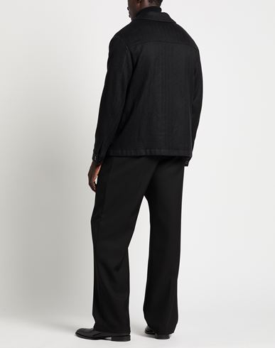 Man Jacket Black Size 36 Cashmere, Wool
