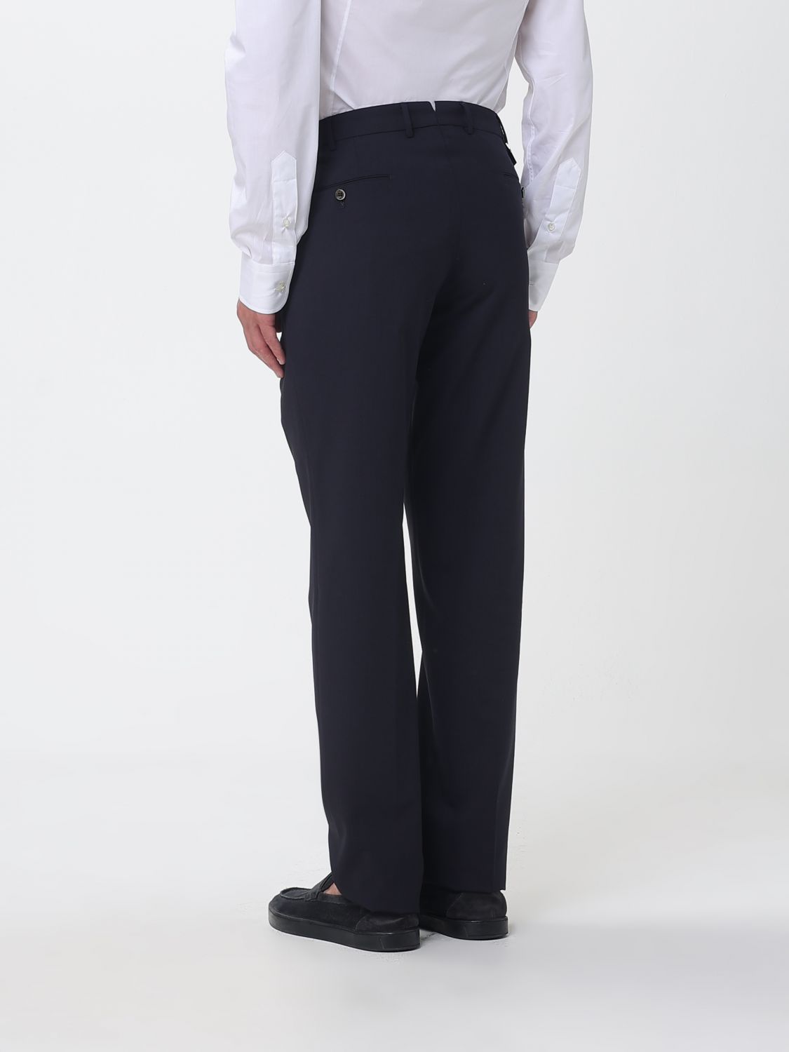 Pants Men color Blue