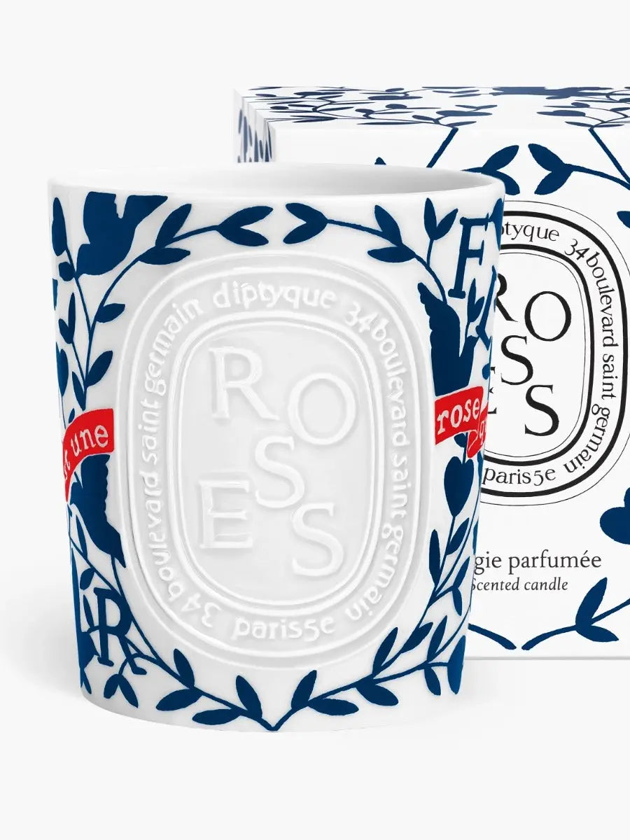 Diptyque Roses 600 gr — Valentine's Day Candle