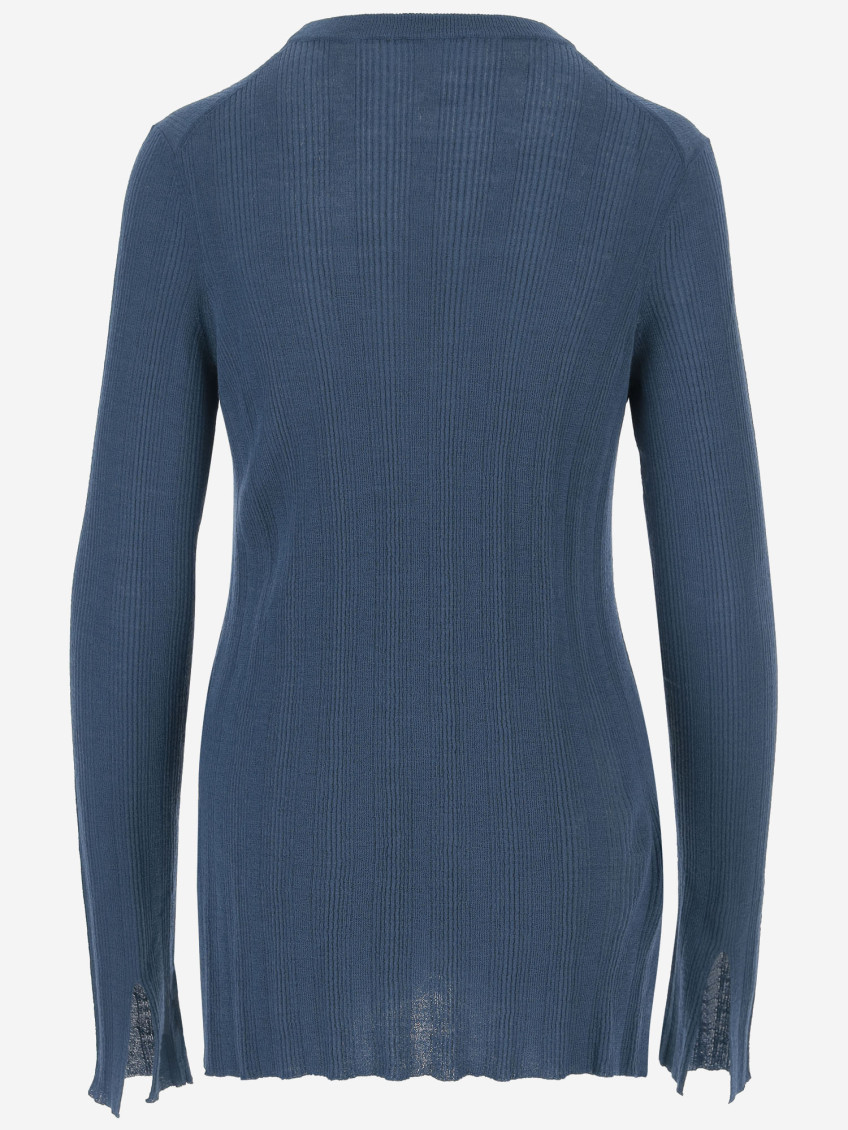 Blue Wool Jumper