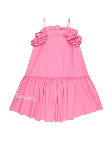 Kid Girl Kids' dress Fuchsia Size 12 Cotton, Elastane