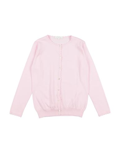 M. ferrari Kid Girl Cardigan Pink Size 10 Cotton
