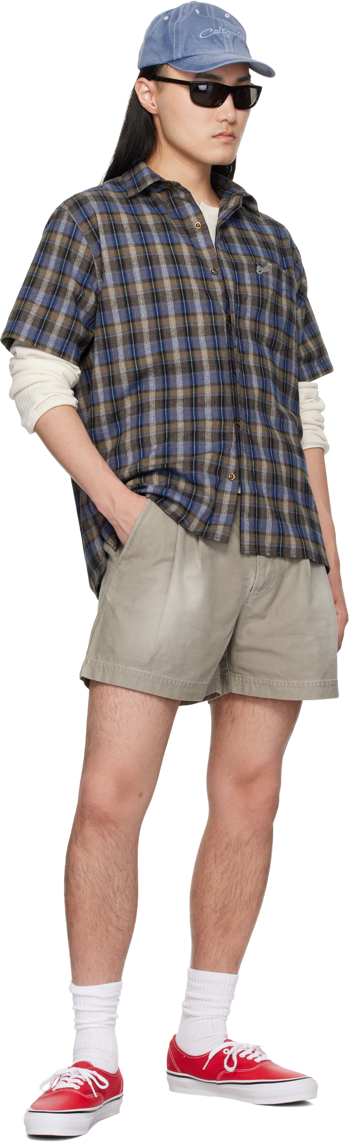 Taupe Short Woven Shorts