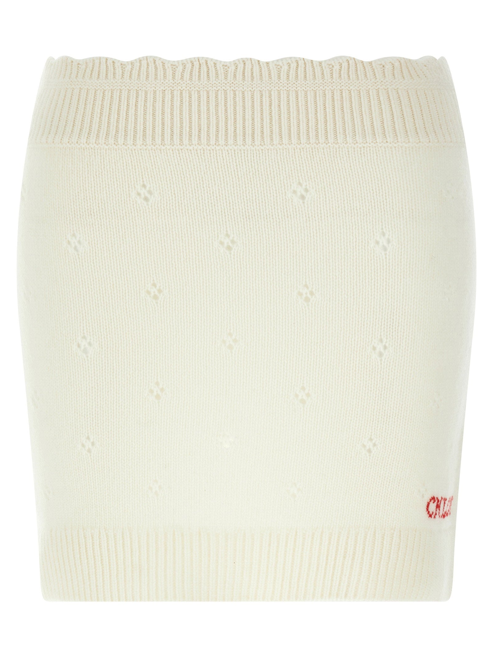 Jacquard Logo Skirt