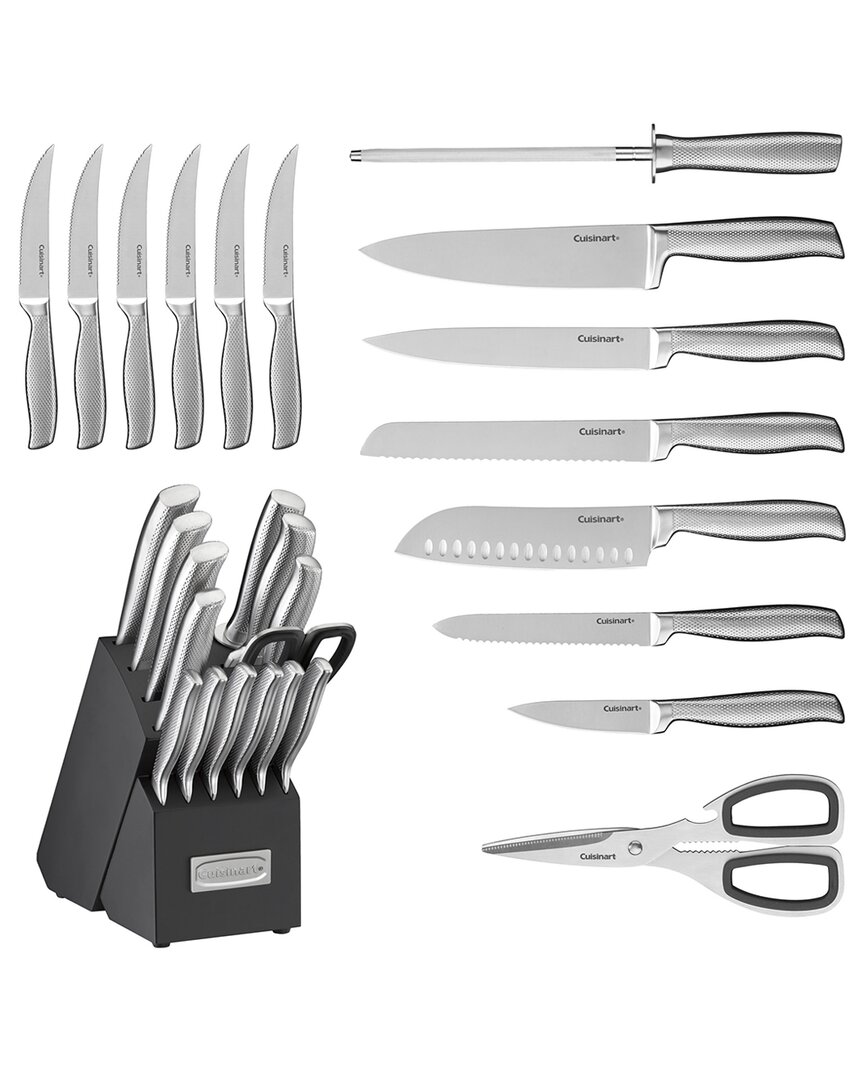 15pc German Stainless Steel Cutlery Block Set