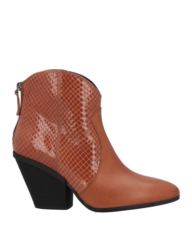 Woman Ankle boots Tan