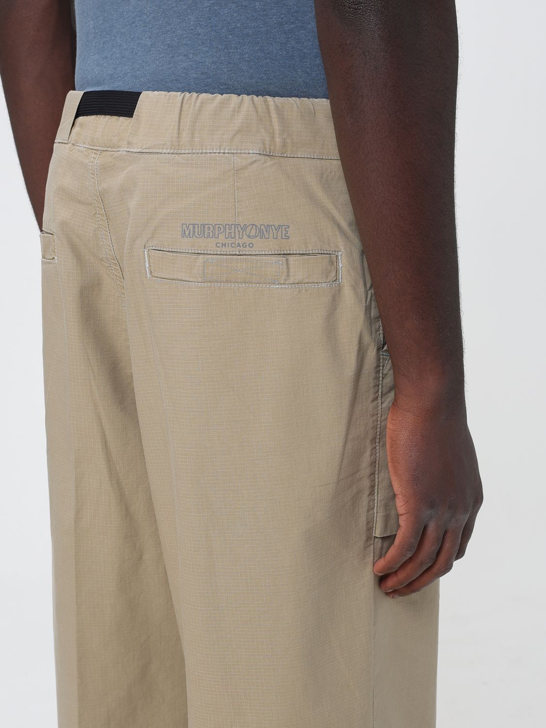 Pants Men color Grey