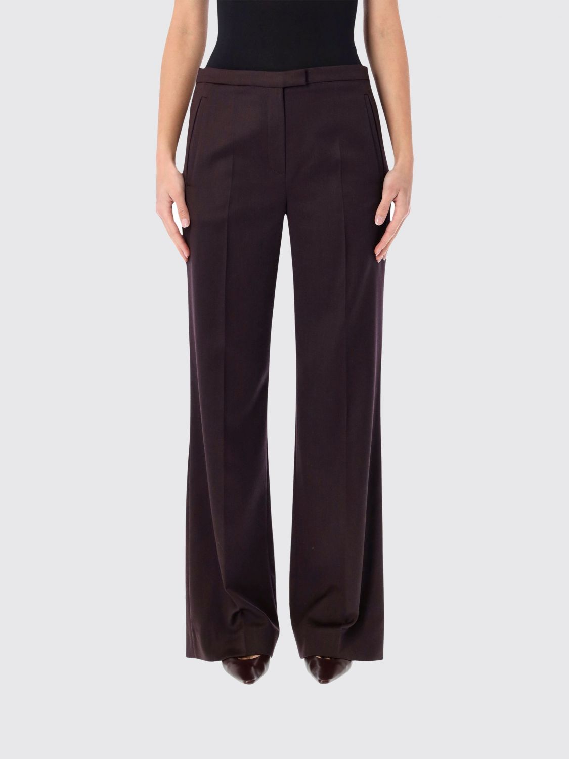Pants Woman color Violet