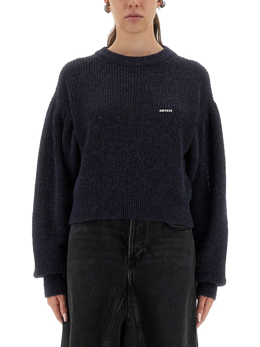 Knit Puff Crewneck