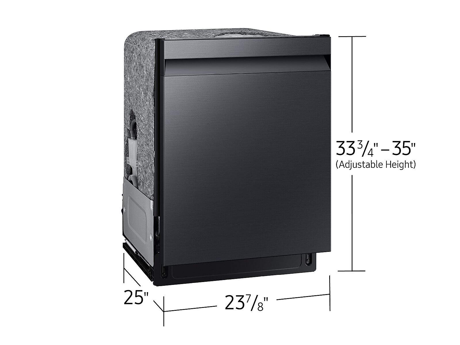 AutoRelease Smart 46dBA Dishwasher with StormWash™ in Fingerprint Resistant Matte Black Steel(DW80CG5450MTAA)