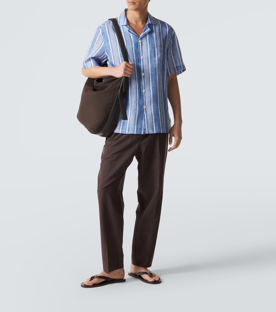 Solon leather thong sandals