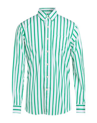 Man Shirt Green Size M Cotton