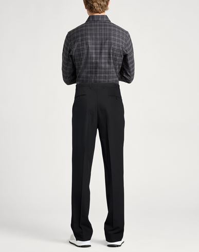 Man Pants Black Size 34 Wool