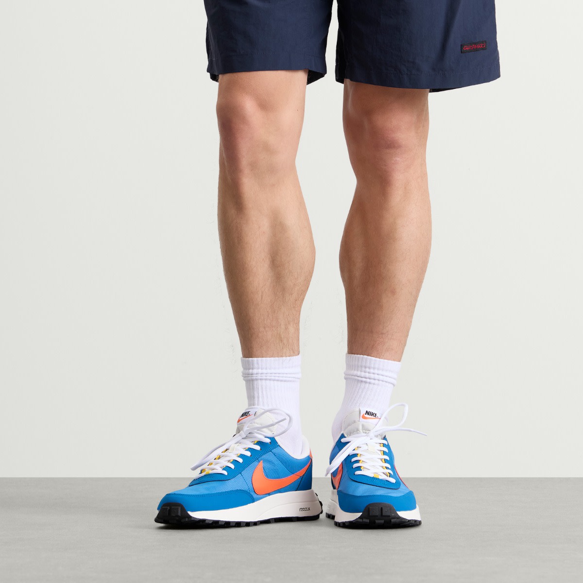 Men's ACG LDV Sneaker in Brilliant Blue/Turf Orange/Sail/White/Black/Tour Yello