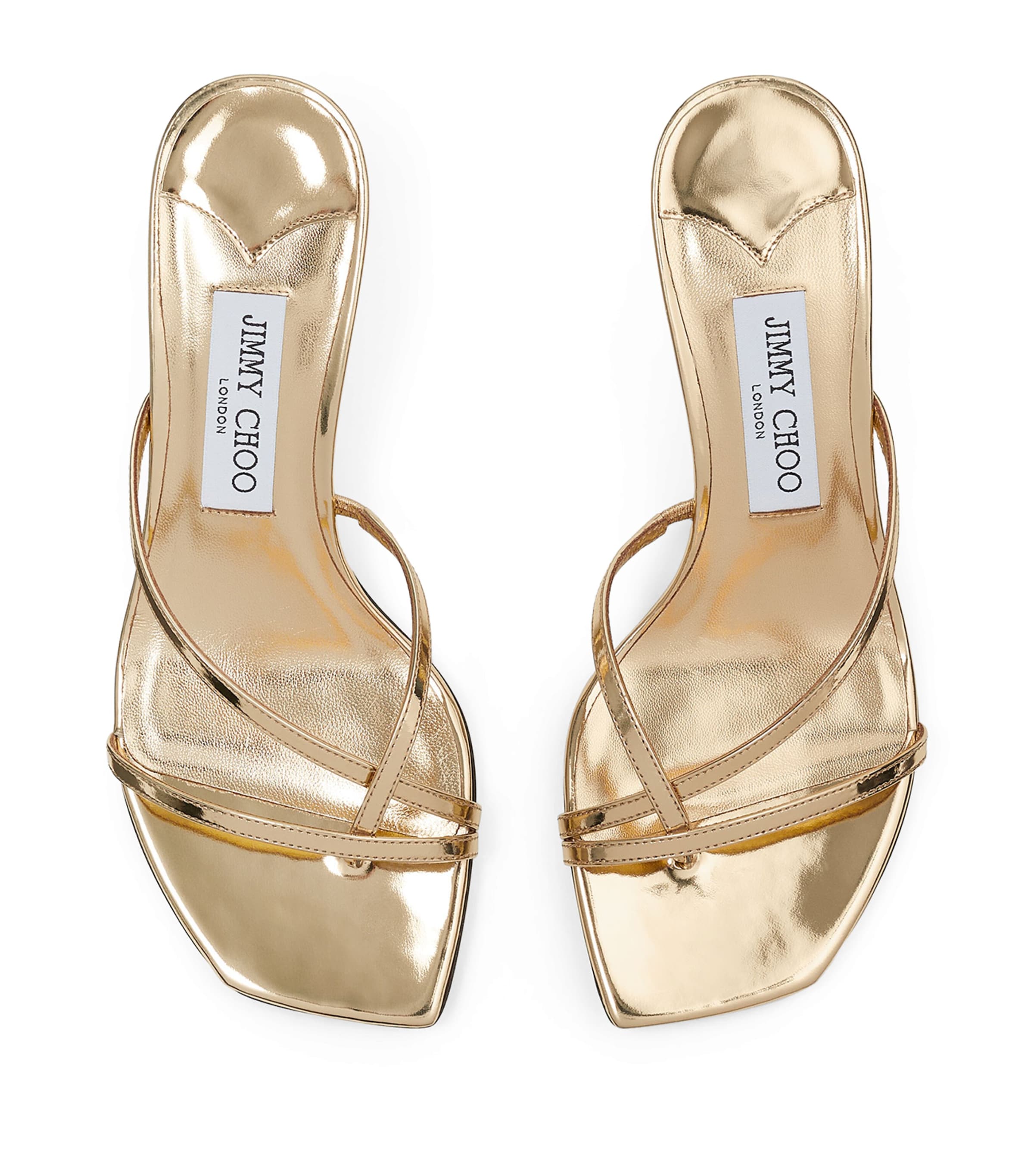 Etana 50 Leather Heeled Mules