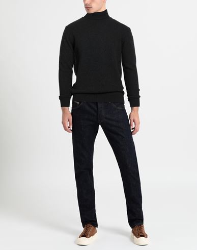Man Turtleneck Black Size XXL Cashmere