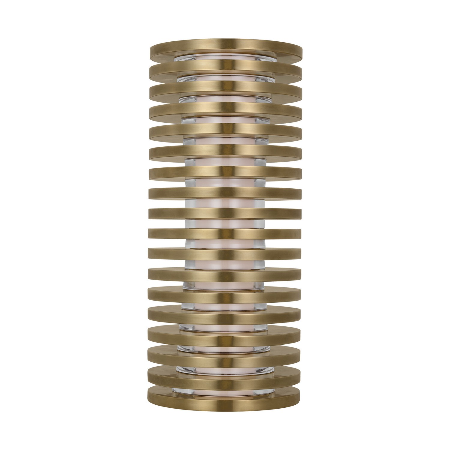 Natural Brass LED Table Lamp from the Quoddy Collection
