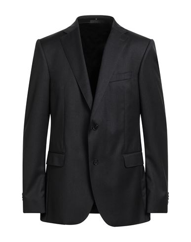 Man Blazer Charcoal Size 38 Virgin Wool