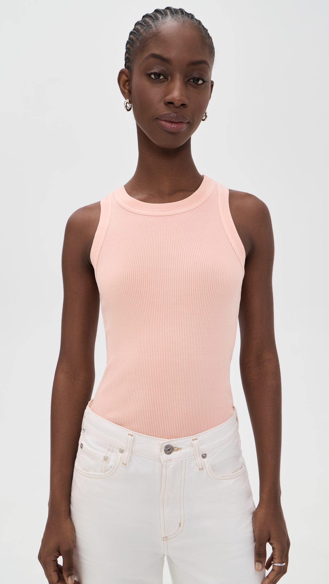 Isabel Tank Top Melon Crème