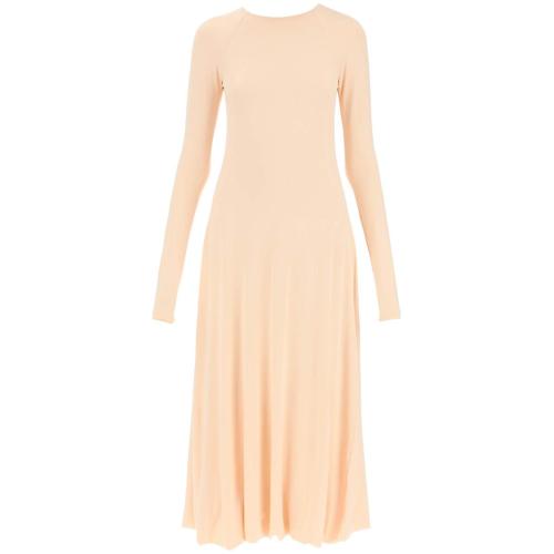 Open-back midi dress - Black